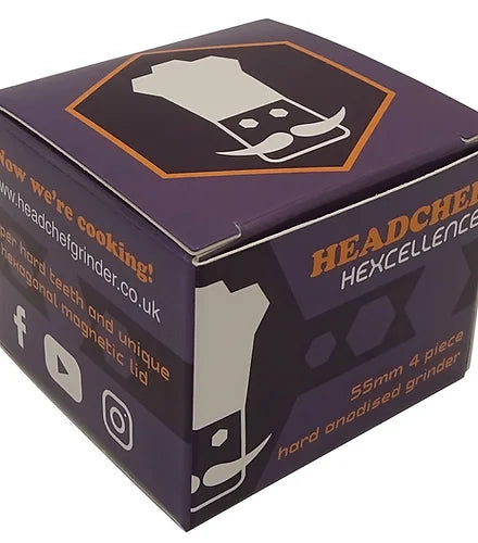 Headchef 'Silktouch Hexcellence' 4-Part 55mm Grinder