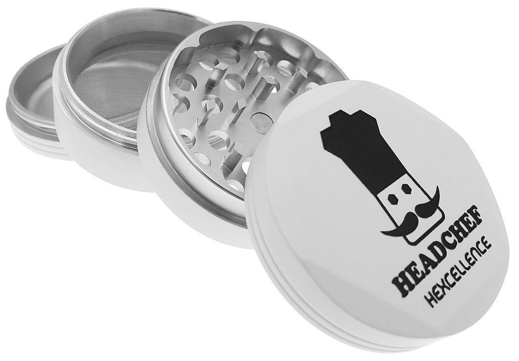 Headchef 'Silktouch Hexcellence' 4-Part 55mm Grinder