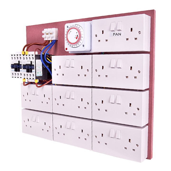 Mdf Contactor 16 Way + 2 Aux