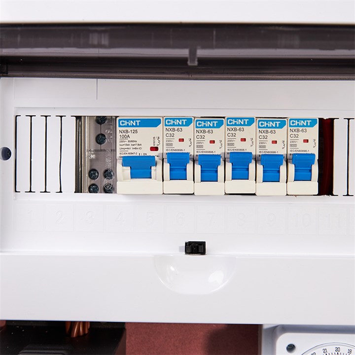 MDF Timer 24 Way Plus 8 Aux Plus MCB