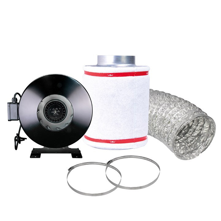 4" Inline Fan Kit 420m3 /h