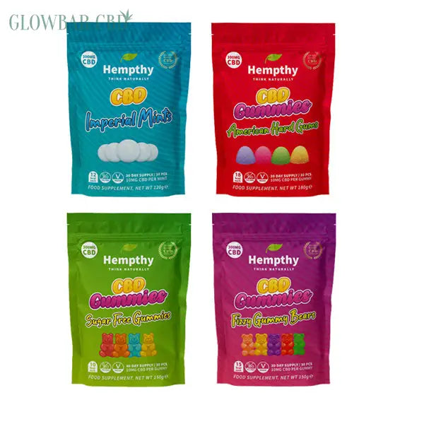 Hempthy 300mg CBD Sweets (30 sweets per pouch)
