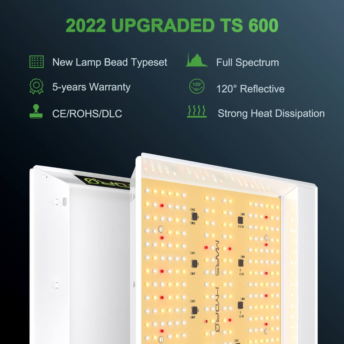 Mars Hydro TS 600 Full Spectrum 100W LED Grow Light