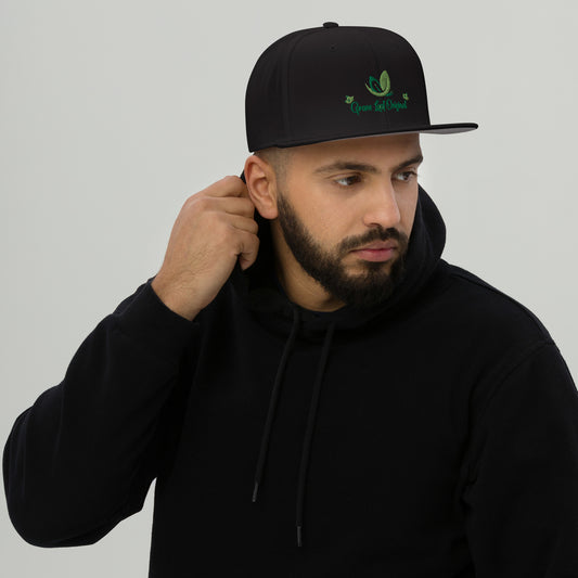 Grass Leaf Original Snapback Hat