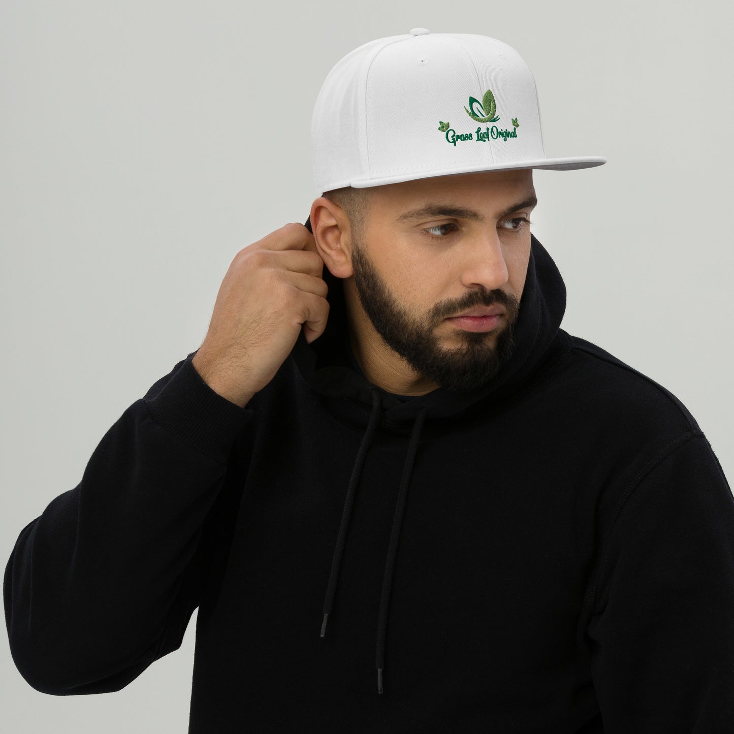 Grass Leaf Original Snapback Hat