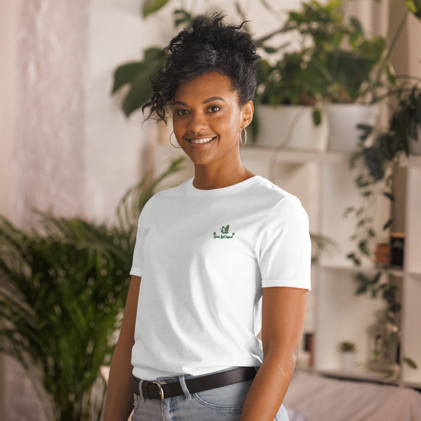 Grass Leaf Original Short-Sleeve Womens T-Shirt