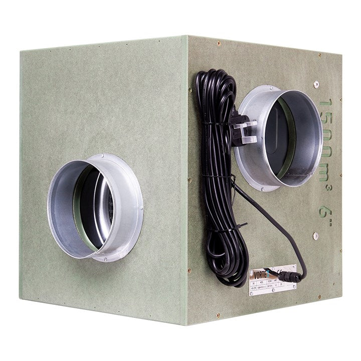 6" MDF Box Fan 1500m3