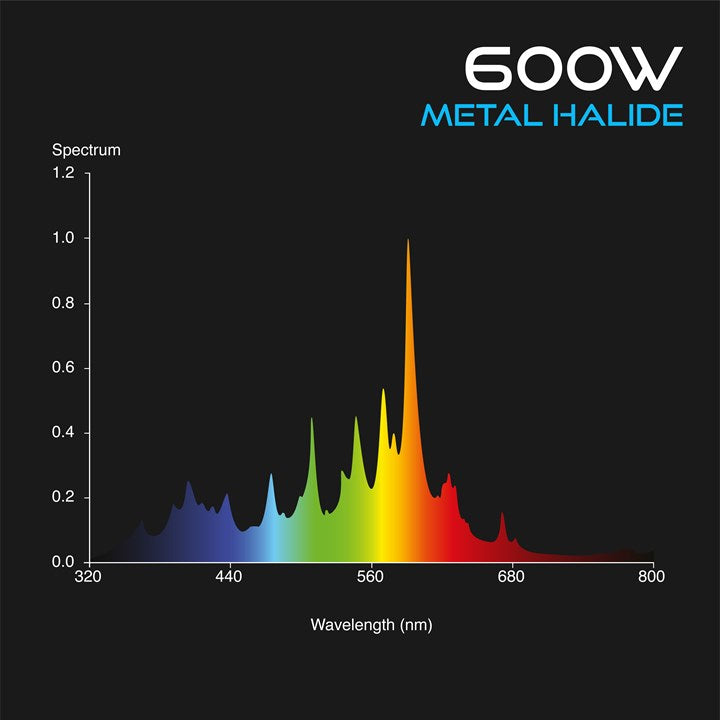 Omega 600W Metal Halide Lamp