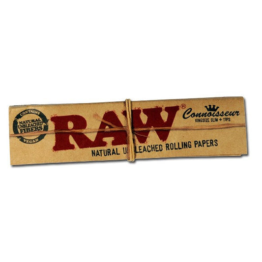 Raw Connoisseur Kingsize Rolling Papers (+ Tips)