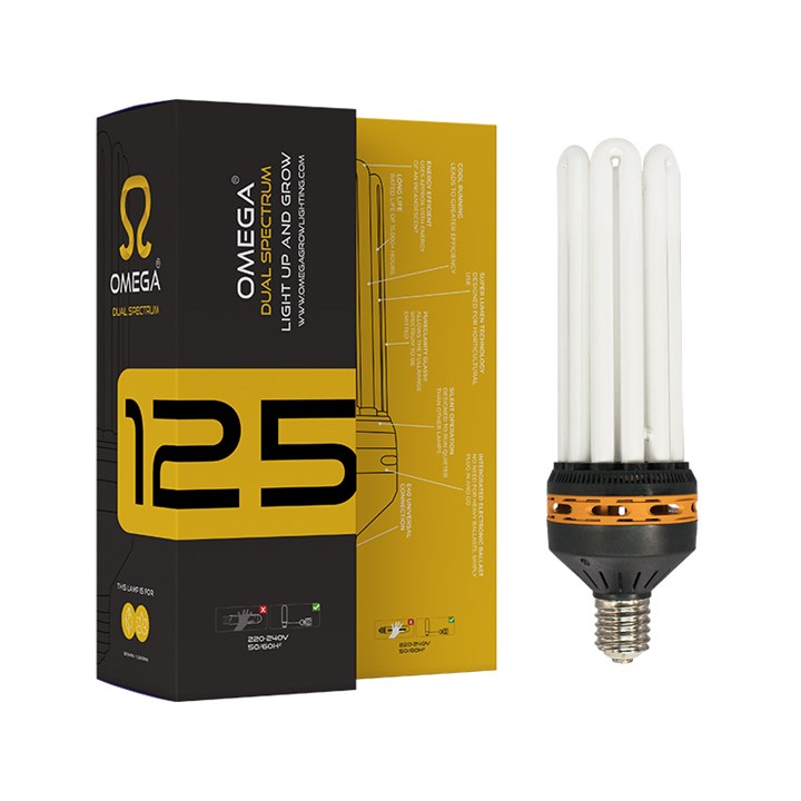 Omega 125W Cfl Grow Lamp Dual Spectrum
