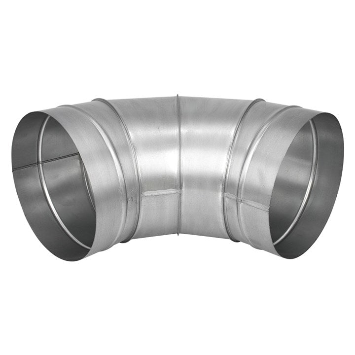 Black Orchid 90 Degree Pressed Metal Bend - 125mm