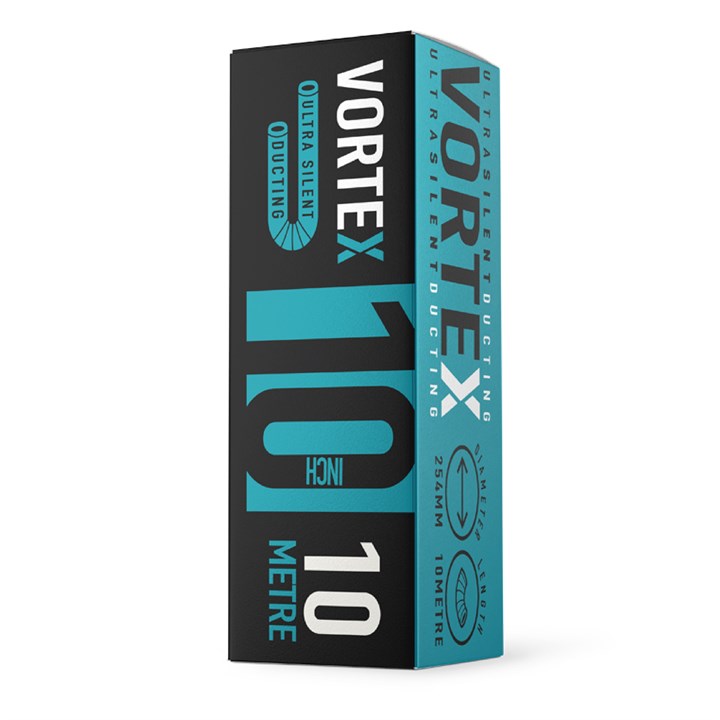 Vortex 10" Ultra Silent Ducting (254mm x 10m)