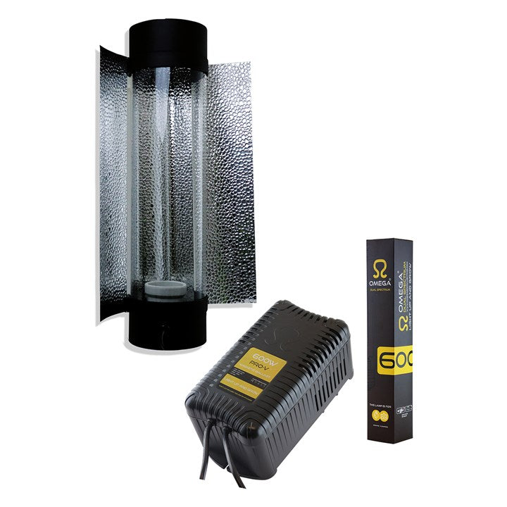 Omega 5'' Black Air Cooled 600W Digi Kit D