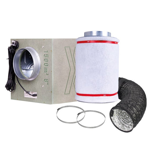 8" Box Fan Extraction Kit 1500m3