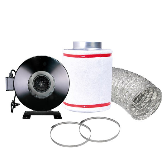 4" Inline Fan Kit 420m3 /h