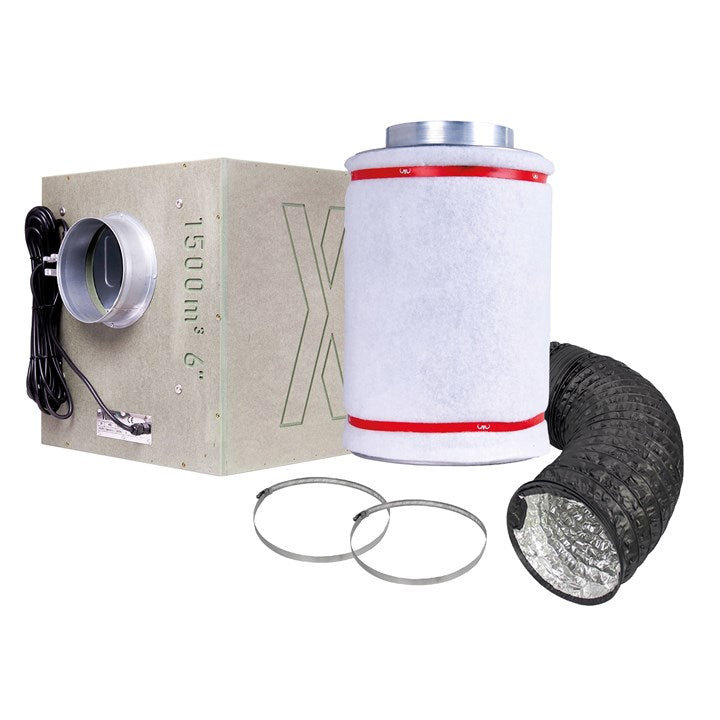 6" Box Fan Extraction Kit 1500m3