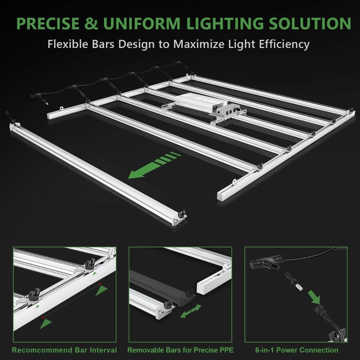 Mars Hydro FC-E4800 BridgeLux 480W LED Grow Light